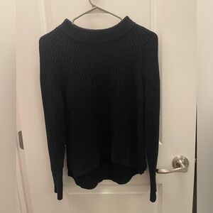 Women’s knit black sweater